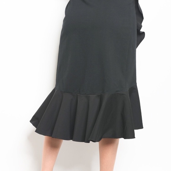 Ruffle midi skirt - Picture 5 of 5